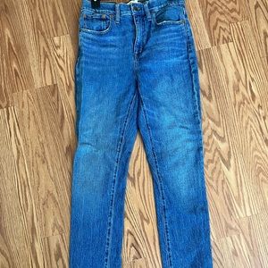 Madewell High-Rise Slim Boyjean